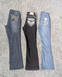 ***Y2K Trendy Embellished Denim Bundle