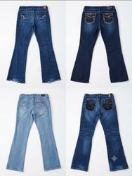 Y2K & McBling Embellished Bootcut & Flare Jeans Bu..