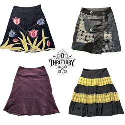 Y2K Vintage Casual Maxi Skirts TY-185