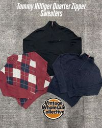 🔴 Tommy Hilfiger Quarter Zipper Sweaters - (29/09..