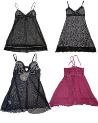 Top con pizzo Y2K e camicette stampate (TR-1054)