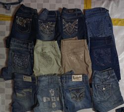 VIGOSS AND OTHER MIX BRANDS MINI SHORTS (ID 1215)