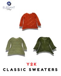 Y2K Classic Sweaters - EV2016