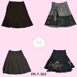 Women's Vintage Y2K Long Skirts Mix – Trendy Maxi ..