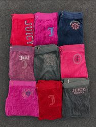Vintage Juicy Couture Velour Track Pants Y2K Women..