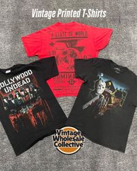 🔴 Vintage Printed T-Shirts - (23/09)
