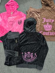 SD548- Juicy Couture Ladies Velour Co-Ord Sets – 3..