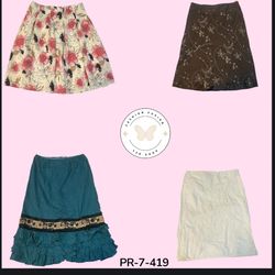 Women's Cotton Maxi Skirt – Flowy Boho Y2K Fashion..