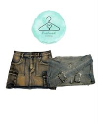 231026-7 denim mini skirts 15 pcs