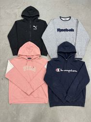 Branded Sweatshirts Hoodies Fila Reebok Puma Champ..