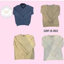 Women’s cable knit sweater—authentic Y2K vintage f..
