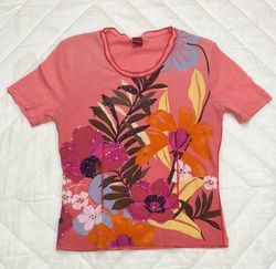 Blusa a maniche corte Y2k