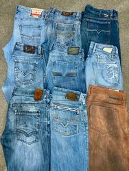 Diesel Straight Leg Denim Jeans