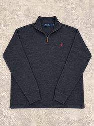 Ralph Lauren 1/4 Zip Sweaters - [TS-0832]