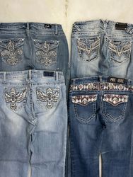 Y2k Embellished & Embroidered Jeans Bundle
