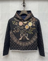 Upcycle Quilted Hoodie (Dv-10-36)