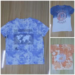 JA 0728 Tie and Due Round Neck T-shirts