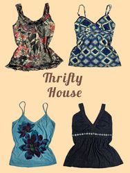 Vintage 2000s Trendy Cami(TH/548)