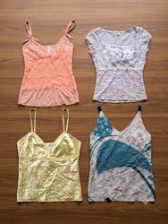 Y2K come tops 12 pcs