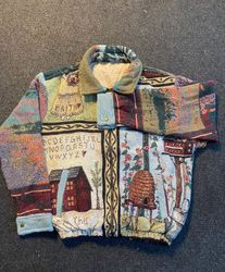 UPCYCLED TAPESTRY JACKET SERIAL-0015