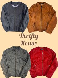 Y2K Vintage Alternative Biker Jacket(TH/761)
