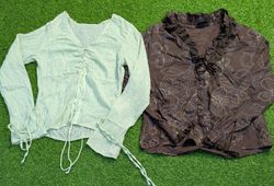 7196 - Y2K Style Blouses