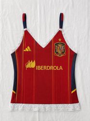 Upcycled Football Cami