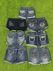 Yv1576 Denim Shorts 16P