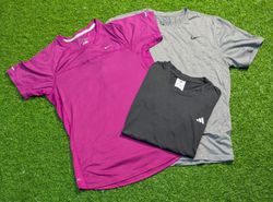 6918 - Nike, Adidas Half Sleeves T-Shirts