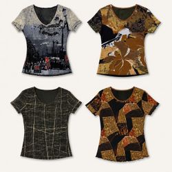 Y2k Earthy Glam Tops