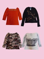 Y2k Full Sleeves Cute Tops (TM069)