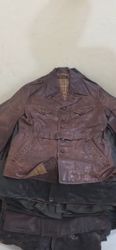 Mens vintage german/french leather jackets