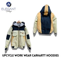 Upcycled Work Wear Carhartt Hoodies - EVR0001