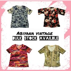 Y2K Mesh Tops Bundle - Floral Tattoo, Kimono Wrap ..