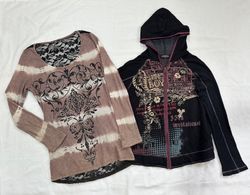 Y2K Baby Tees Lange Ärmel B# 500