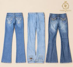 Flared jeans