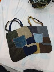 CR11686 Upcycled Levi’s Bags