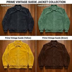 Vintage Suede Leather