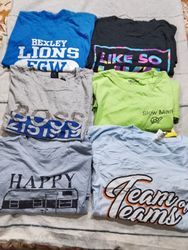 16x USA Printed T-Shirts Bundle | Mixed Graphic Te..