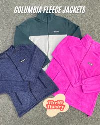 🔴 Columbia Fleece Jackets - (19/10)