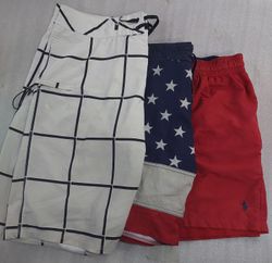 Mixed Surf Shorts - Quiksilver Billabong Ralph Lau..