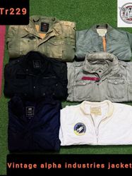Vintage alpha industries jacket Tr 229