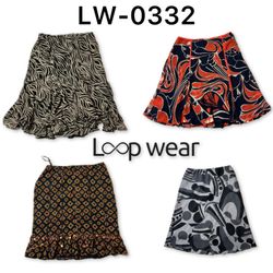 Y2K Floral Midi Skirts