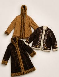Y2K Afghan coat
