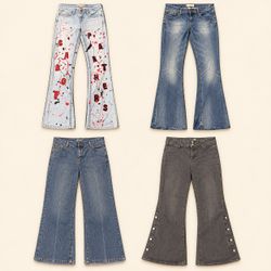 Y2K Flared & Bootcut Denim Collection