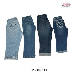 Pantalon Capri en denim - Lot (DS-10-511)
