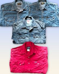 Denim L.L.W shirt 15 pieces