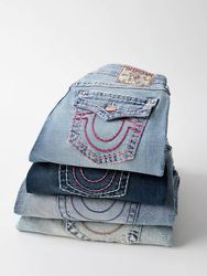 True religoin baggy & straight jeans