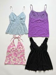 Y2K Camisoles Tops Gothic