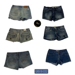 Women’s Vintage Denim Shorts – Iconic Y2K Style (G..